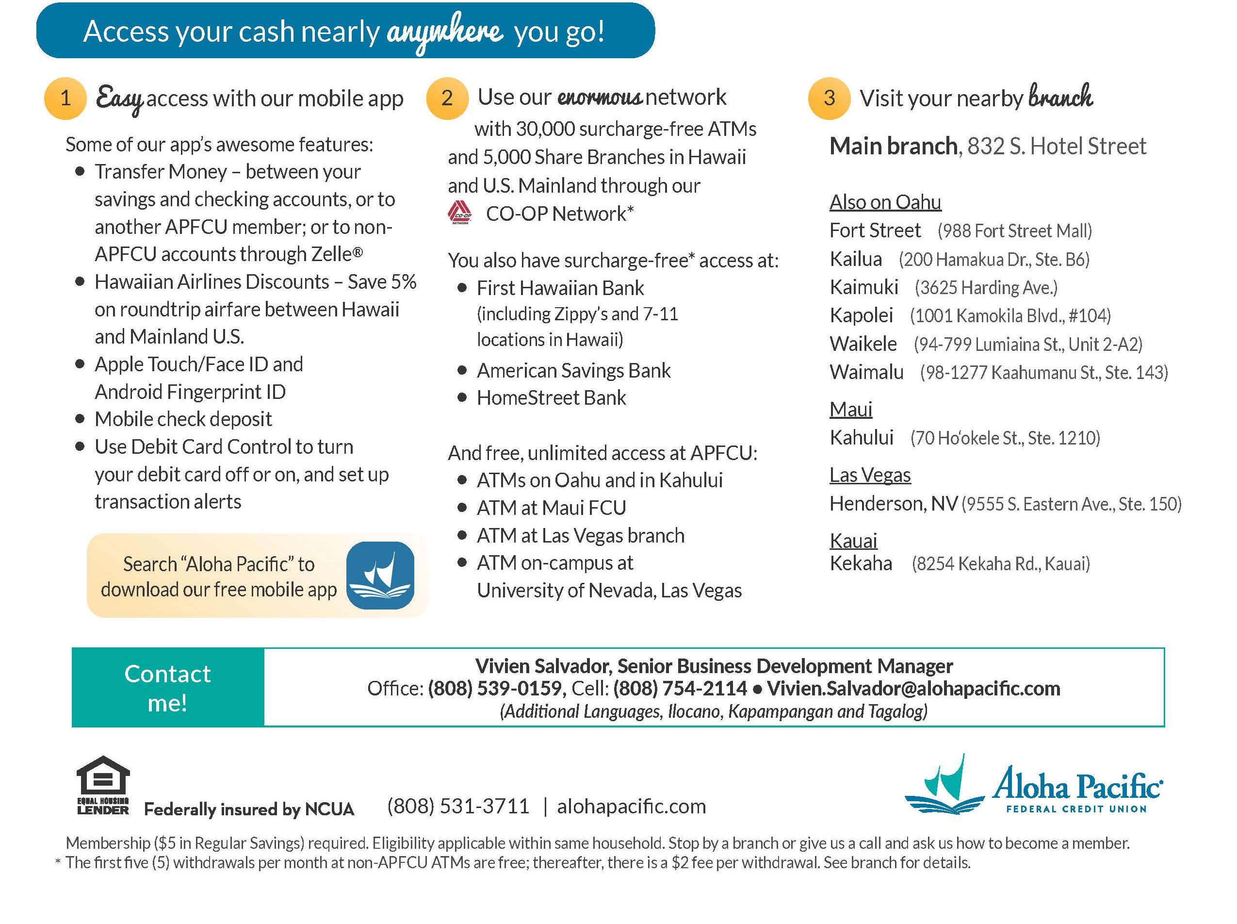 Aloha Pacific Fcu Hours